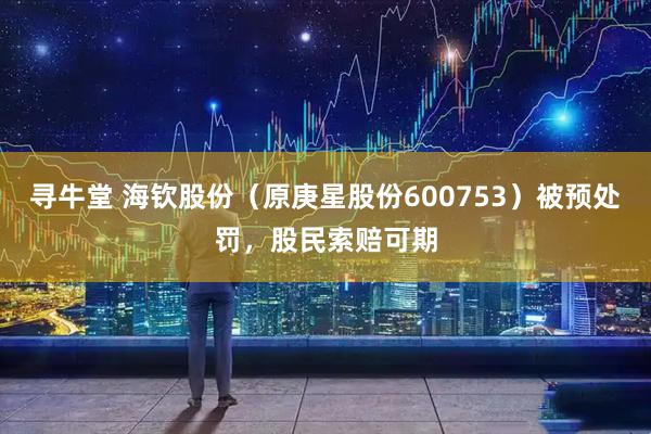 寻牛堂 海钦股份(原庚星股份600753)被预处罚,股民索赔可期