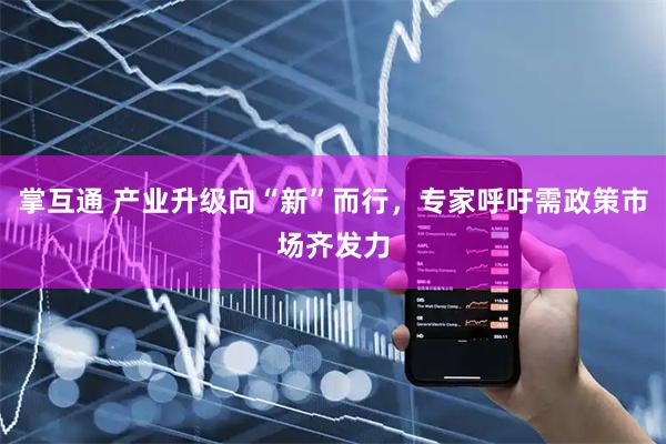 掌互通 产业升级向“新”而行，专家呼吁需政策市场齐发力