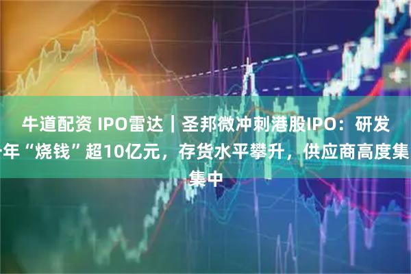 牛道配资 IPO雷达｜圣邦微冲刺港股IPO：研发一年“烧钱”超10亿元，存货水平攀升，供应商高度集中